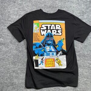 Star Wars Darth Vader Dark Lords Gambit Comic Graphic T-Shirt Mens Medium Black